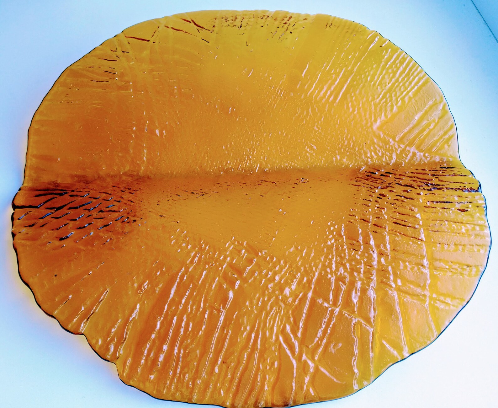 Vintage Decorative Glass Plate for Interiors Etsy UK