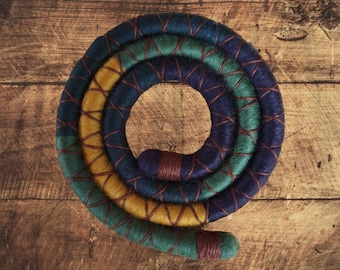 Earthsong- Spiralocks, dread hair tie, ethically sourced, felted, Merino wool. The perfect dreadlock wire wrap. Dread haircare. Accessories.