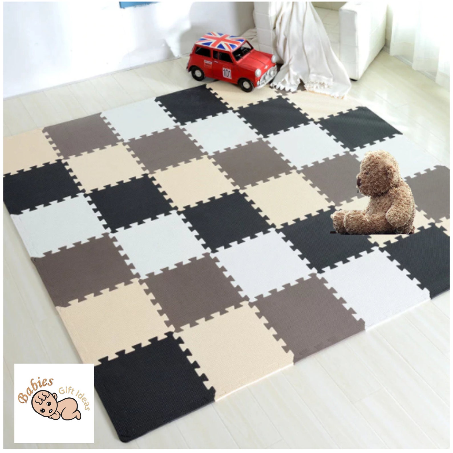 Super Soft Baby Mat 1PC 30X30cm / Educational Kid Play Mat / Etsy