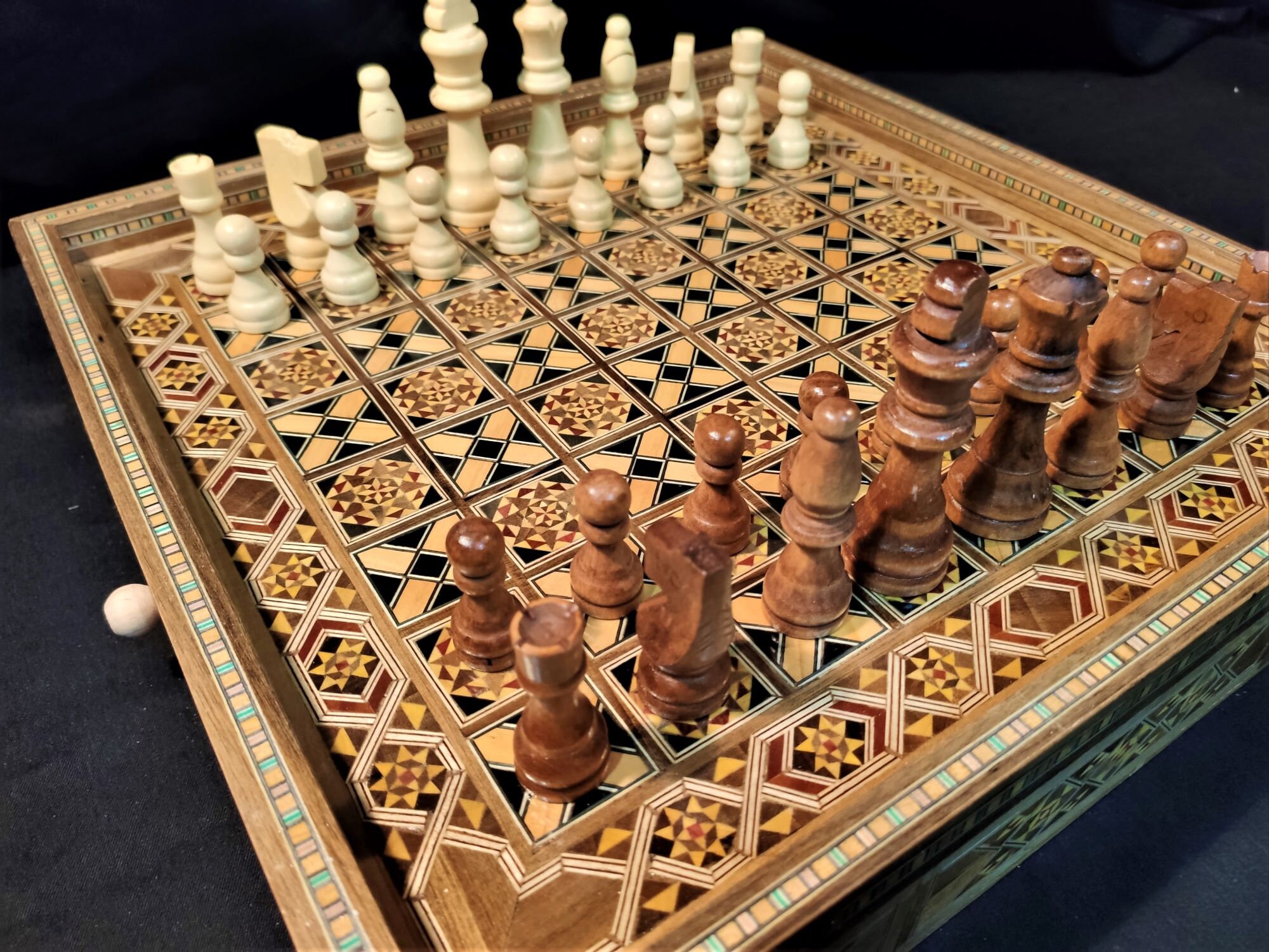 El Ajedrez 2D Chess Set – Luxe Dominoes