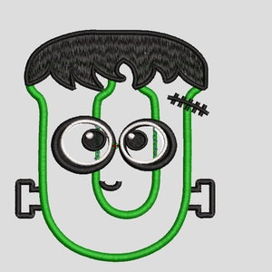 5 In Frankie Applikation Schrift - Buchstabe U