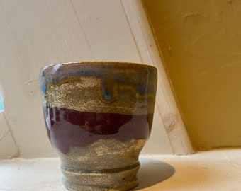 Ceramic Cup/ Pottery Cup/ Wheel Thrown Cup/ Unique Cup