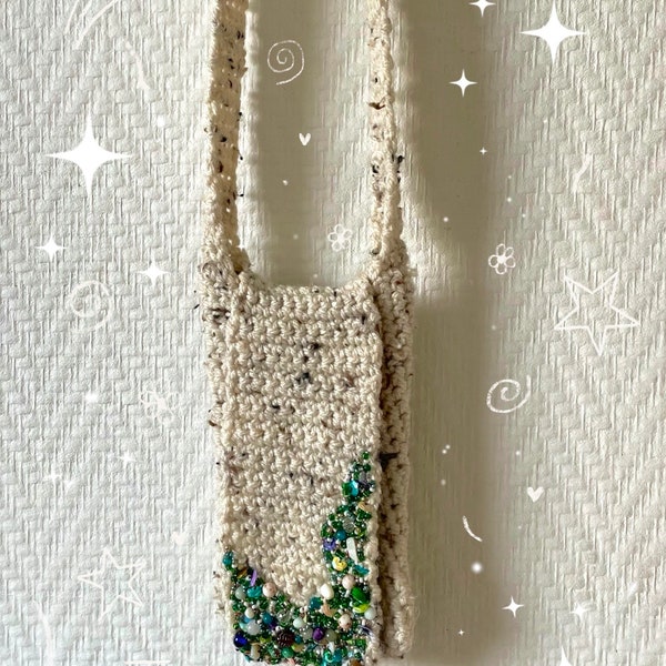 Pochette de téléphone en crochet / sac de téléphone en crochet