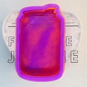 Dripping Can Car Freshie Mold SODA CAN Silicone Freshie Molds Silicone  Molds Baking Oven Safe Aroma Beads Candle Soap Epoxy Resin Mold 