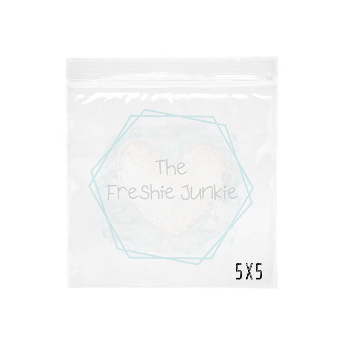 5x5 Polypropylene Bags Freshie Bags Poly Bags Ziplock Bags Etsy
