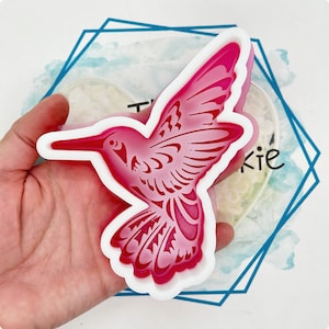 Hummingbird Freshie Mold