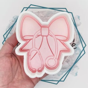 Bow and Stethoscope Freshie Mold