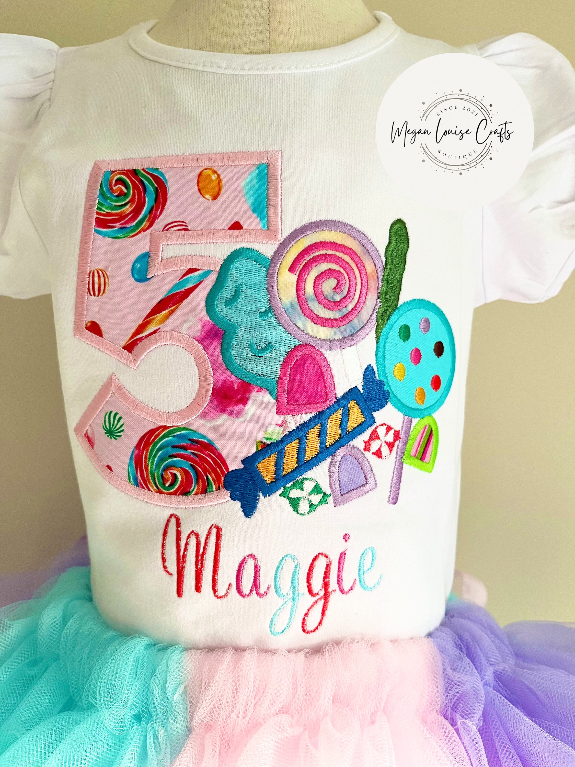 Candyland Birthday Outfit