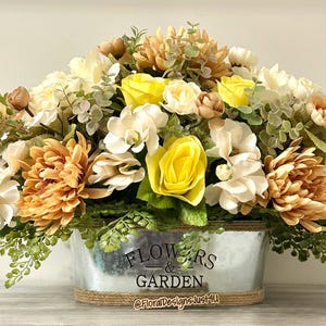 Elegant Floral Arrangement, Large Spring Floral Centerpiece, Spring Flower Arrangement, Floral Centerpiece, Dining Table Centerpiece