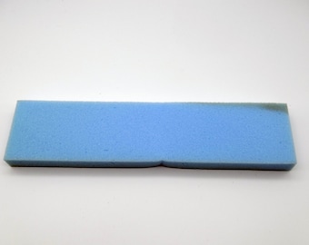Schaumstoff Stück 36 x 8,5 x 2,5 cm blau