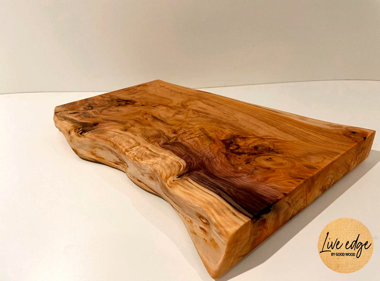 Live Edge Chopping Board Handmade Locally Sourced display Etsy UK