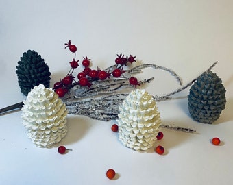 Concrete Pinecone | Xmas Decor | Christmas Ornament | Home Styling | Xmas Gift