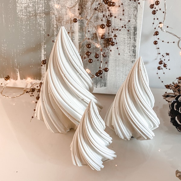 Betonnen kerstbomen | Kerstdecoratie | Handgemaakte kerst Home Decor