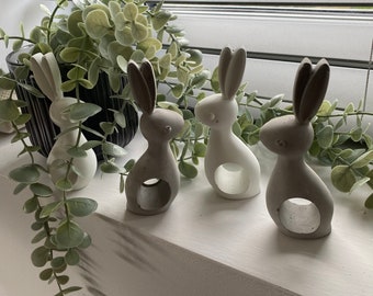 Concrete Easter Bunny | Easter Decor | Easter Rabbit | Styling Ornament