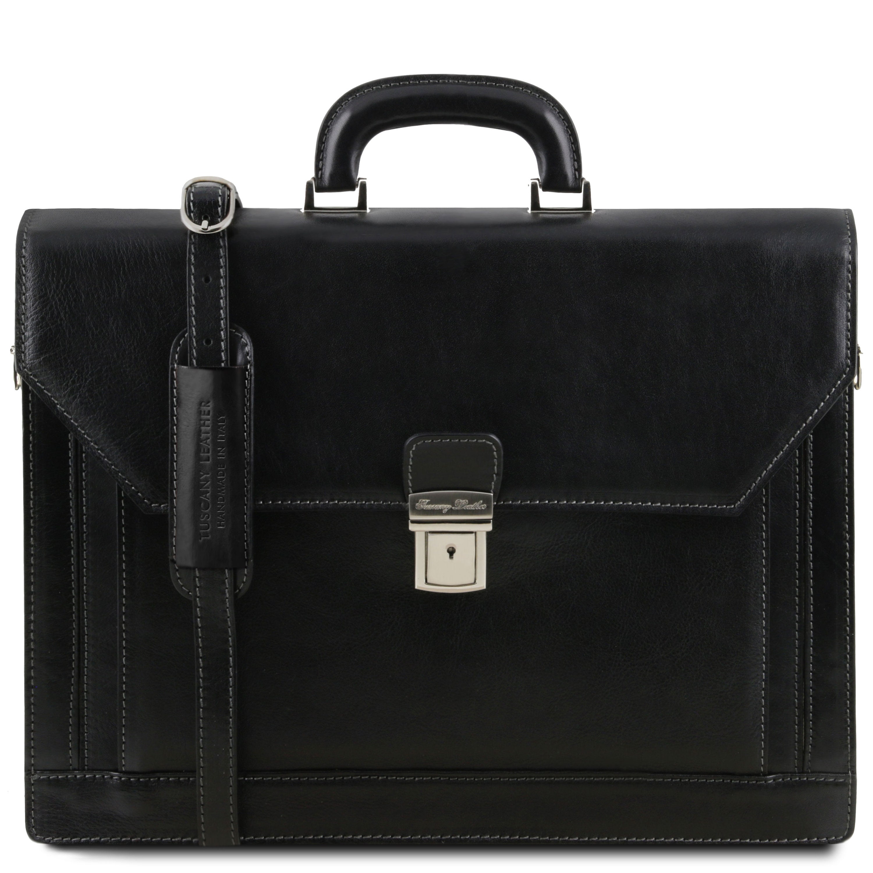 italian leather briefcase