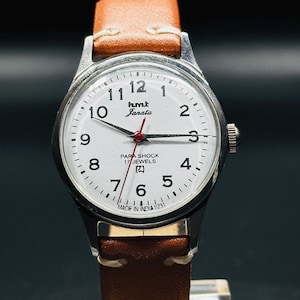 Vintage HMT Janata Watch , Hand Winding {Hand-winding} Men&#39;s Watch Movement 17 jewels