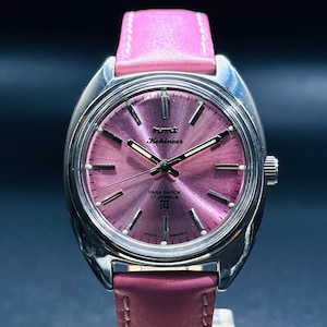 Rare Vintage HMT Kohinoor Watch Dial Hand Winding {Hand-winding} Men&#39;s Watch Movement 17 jewels