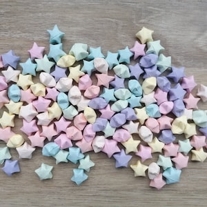 120 pastel affirmation lucky stars