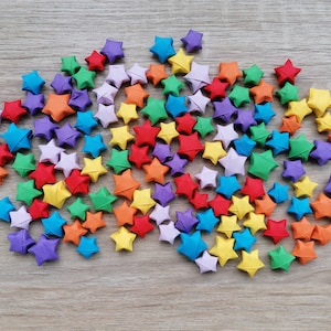 120 rainbow affirmation lucky stars