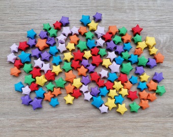 120 rainbow affirmation lucky stars