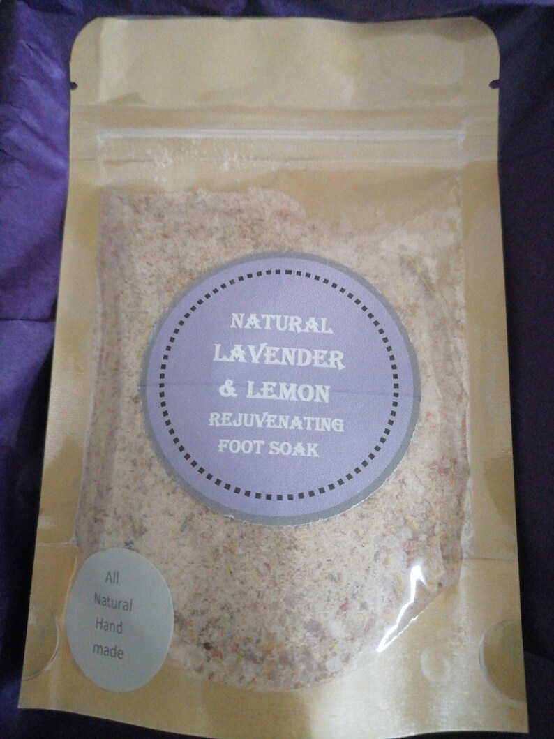 Foot Soak foot Soak Tub Foot Soak Salt All Natural Spa Etsy Canada