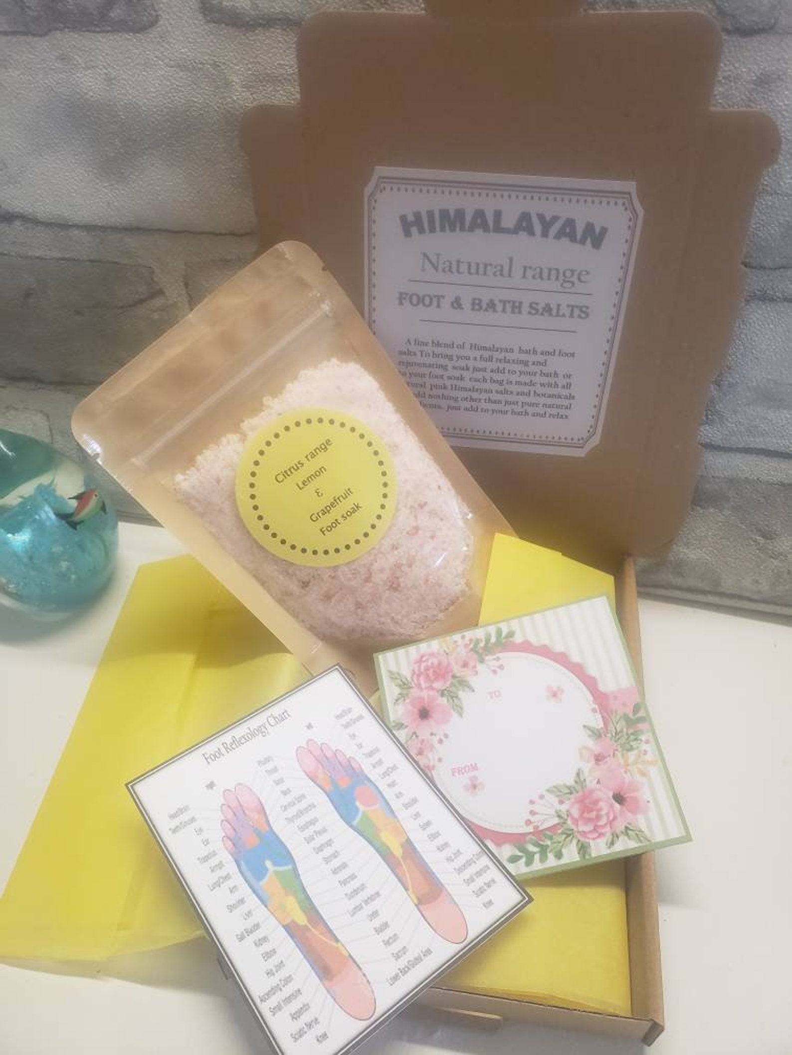 Lemon & Grapefuit Foot Soakfoot Soak Basin foot Soak Tub Etsy