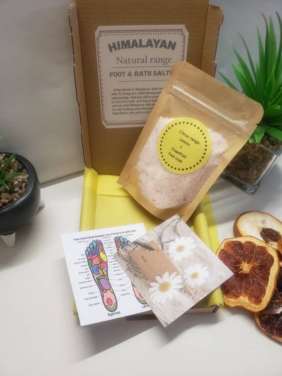 Lemon & Grapefuit Foot Soakfoot Soak Basin foot Soak Tub Etsy