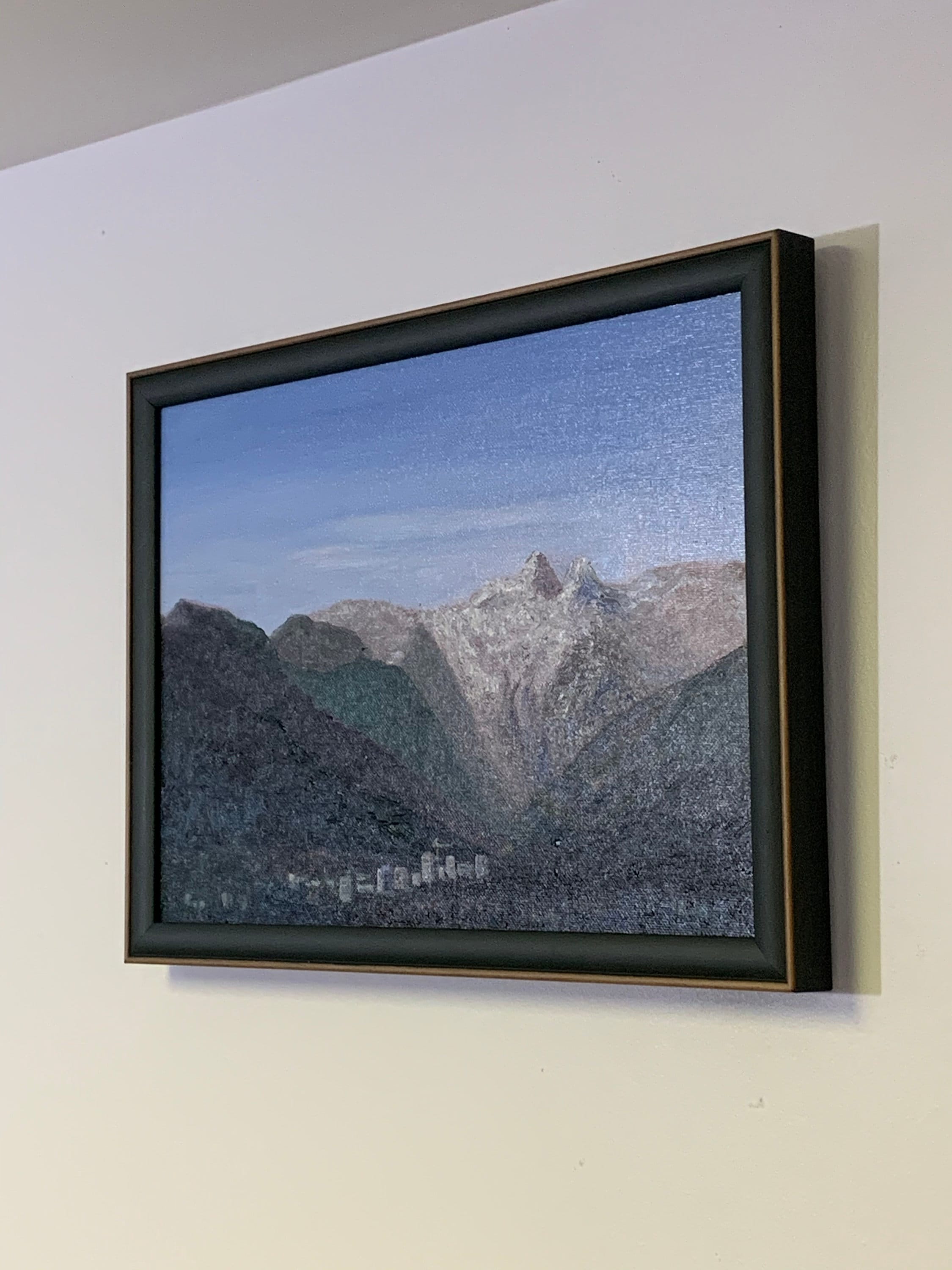 Vancouver Landscape Oil Painting Contemporary Fine Art Titled Etsy UK