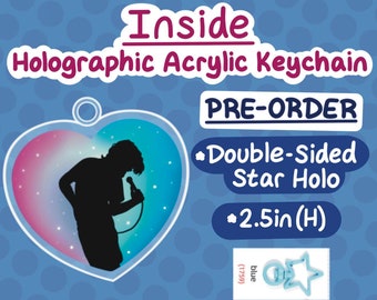 PRE-ORDER Inside Holo Acrylic Keychain