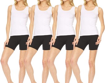 long spandex tank tops