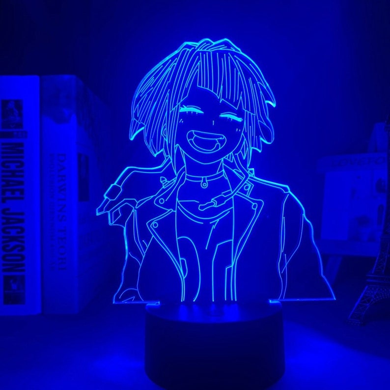 Anime Led Lights My Hero Academia Night Light Personalized Gift Home Decor Desk Lamp Room Decor Birthday Gifts Gift For HimKyouka Jirou