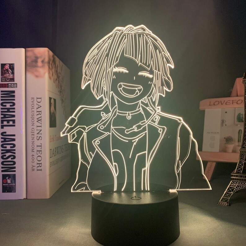 Anime Led Lights My Hero Academia Night Light Personalized Gift Home Decor Desk Lamp Room Decor Birthday Gifts Gift For HimKyouka Jirou