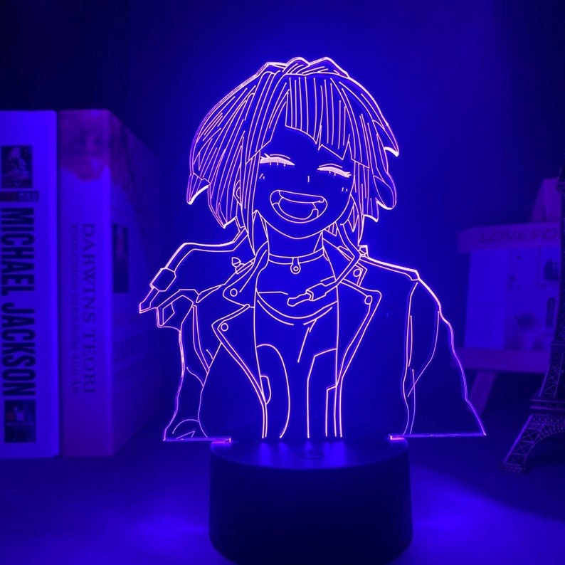 Anime Led Lights My Hero Academia Night Light Personalized Gift Home Decor Desk Lamp Room Decor Birthday Gifts Gift For HimKyouka Jirou