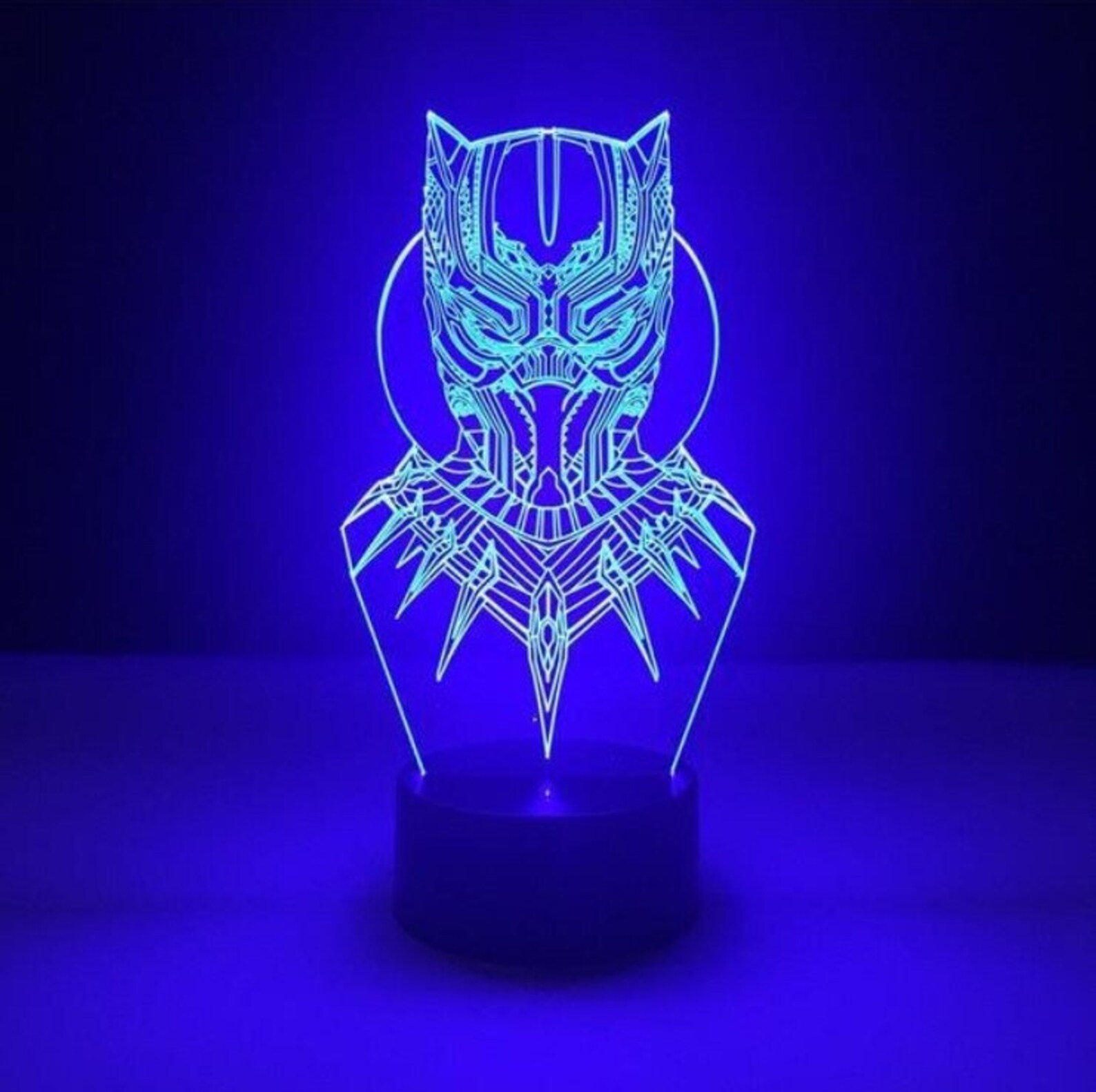 Super Hero Led Light Batman Nightlight Cartoon Super Hero Etsy