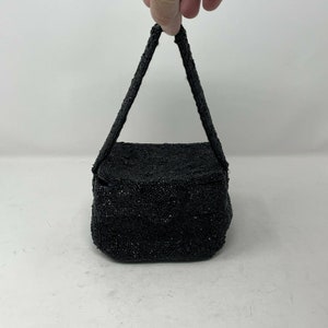 Vintage 40s K & G Charlet Black Bag