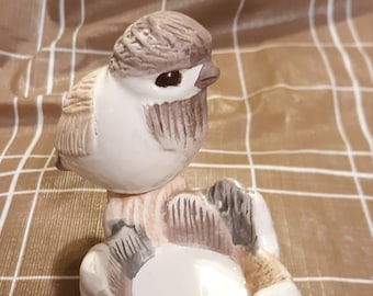 Bird on a Nest Tealight Holder
