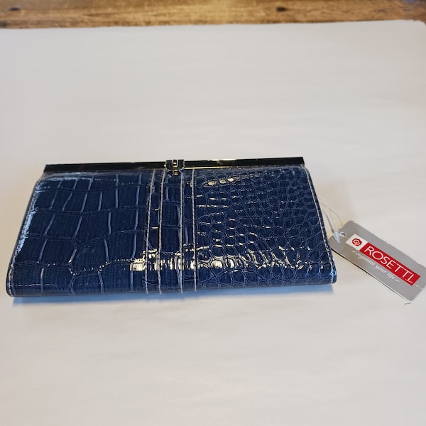 Rosetti Indigo Croco Wallet