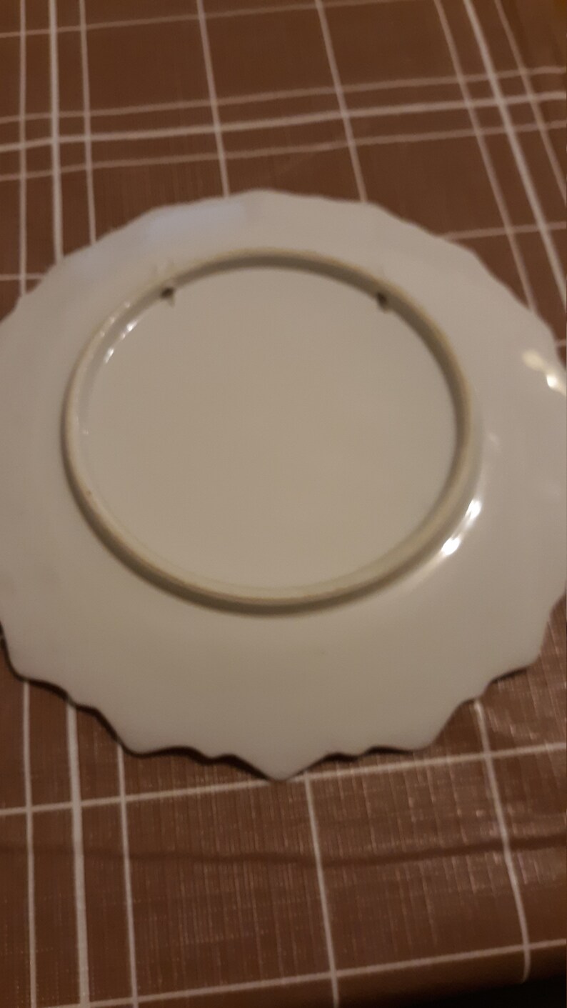 Vintage Currier /& Ives Hanging Collectible Plate A Home In The Wilderness