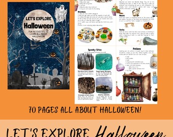 Let's Explore Halloween Unit Study - FUN LEARNING RESOURCES