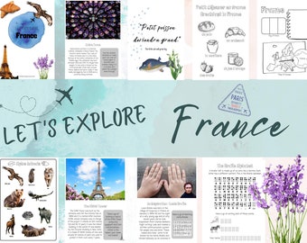 Let's Explore France Unit Study