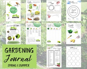 Gardening Journal - Spring / Summer