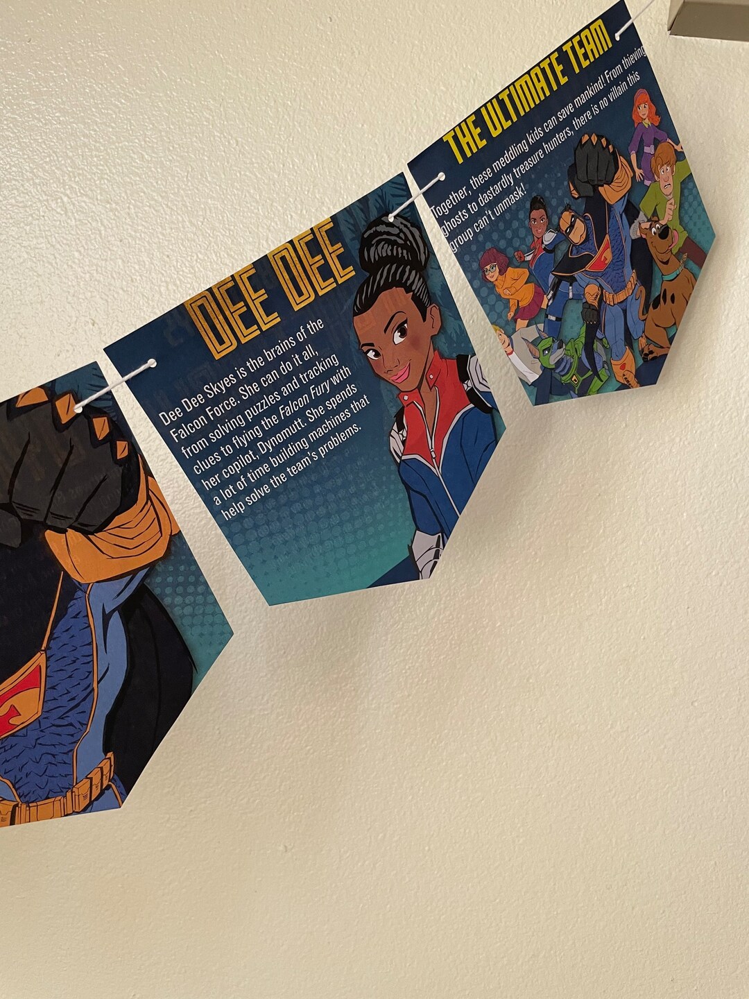 Scooby Doo Book Paper Bunting / Scooby Doo and Friends Book Paper ...