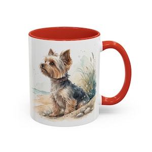 Yorkshire Terrier custom mug gift for dog lover, Coffee cup Yorkshire Terrier parent, Love dogs, Personalized Yorkshire Terrier Christmas