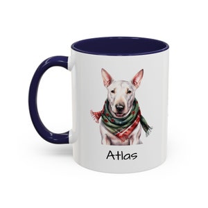 Bull Terrier mug, Bull Terrier gift, Dog lover cup, dog dad, Dog mom gift, custom Bull Terrier, Personalised Bull Terrier