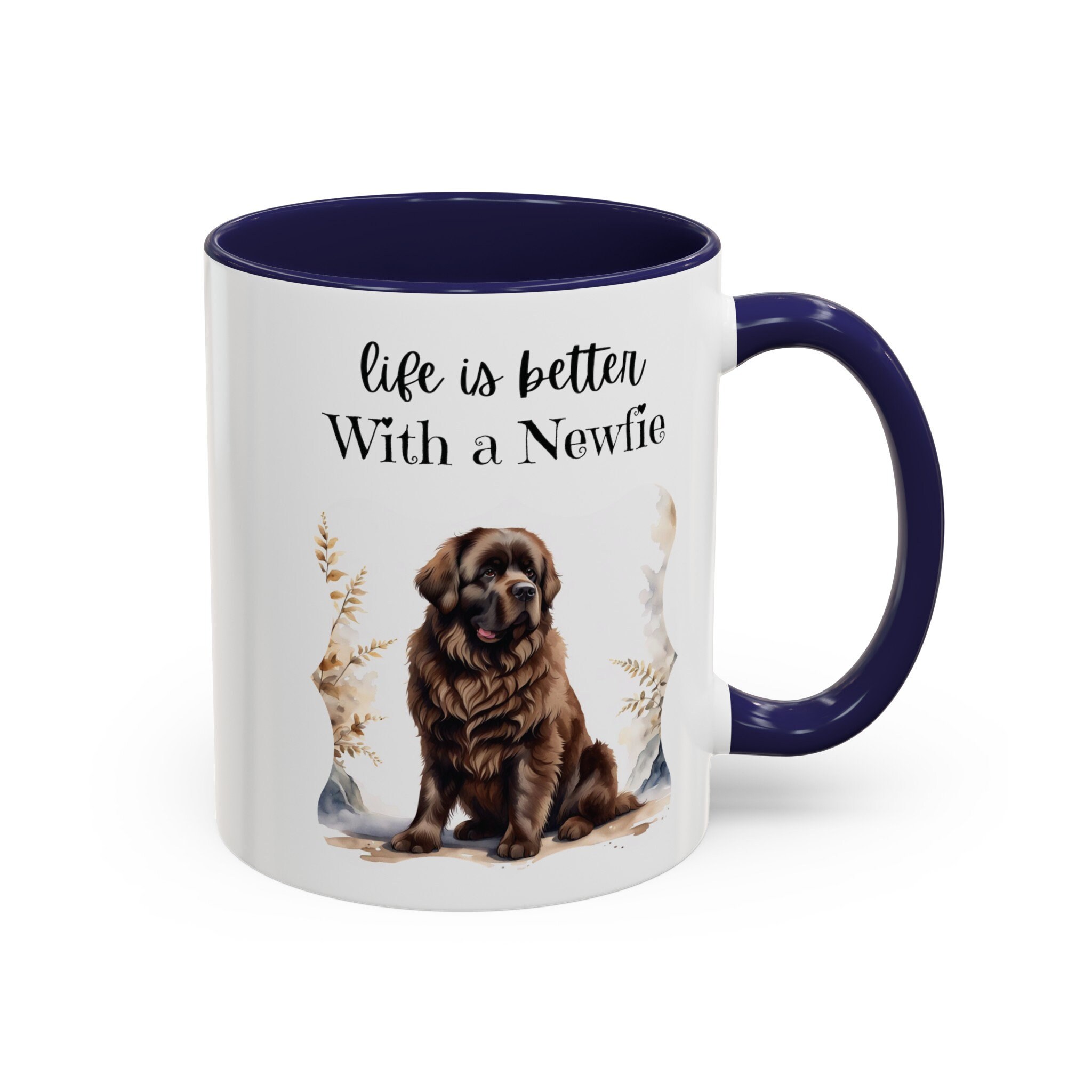 レトリバー Newfoundland Mug, Custom Newfie Gift Idea, Newfoundland Cup