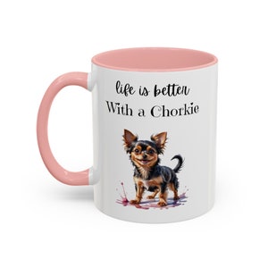 Chorkie mug dog lover, Chorkie cup, personalized dog cup, Chihuahua - Yorkshire Terrier Mix breed, Chorkie mom gift, new dog, puppy, pet