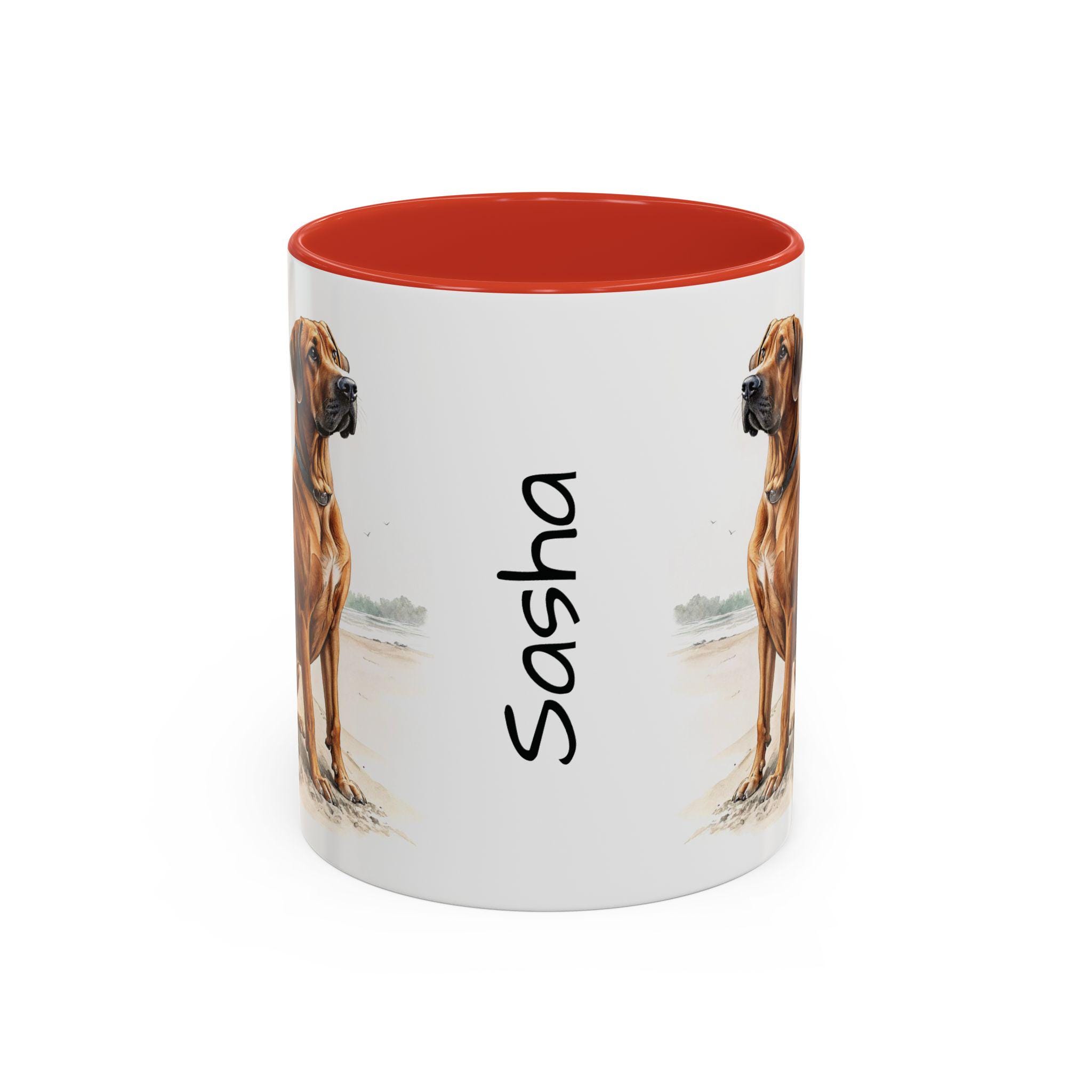 Rhodesian Ridgeback Mug, Custom Rhodesian Ridgeback Dog Lover Cup, Dog ...