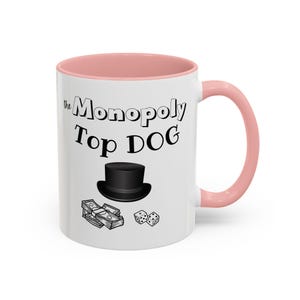 Funny monopoly mug, board game lover gift idea, custom monopoly present, personalized family game mug, board game gift Christmas, monopoly