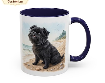 Cadeau mug Affenpinscher pour les amoureux des chiens, mug chien Affenpinscher personnalisé, tasse chien personnalisée, race de singe terrier, cadeau pour maman chien Affenpinscher