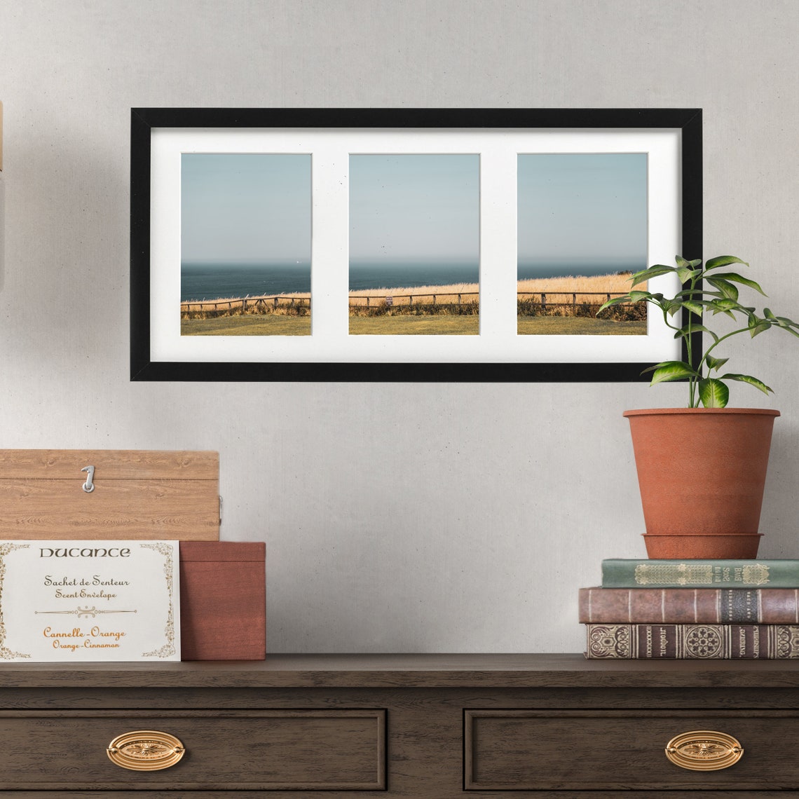 Framed Fine Art Photography Peaceful Sea and Countryside Etsy